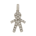 White Gold Baby Pendant GL101371