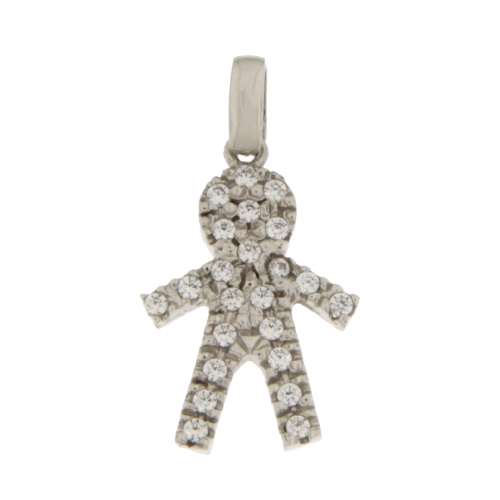White Gold Baby Pendant GL101371