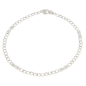 Men&#39;s Bracelet in White Gold GL100033