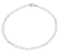 Men&#39;s Bracelet in White Gold GL100033