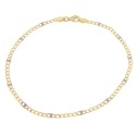 Men&#39;s Bracelet in Yellow and White Gold GL100055