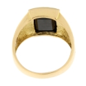 Men&#39;s Ring in White Yellow Gold GL101377