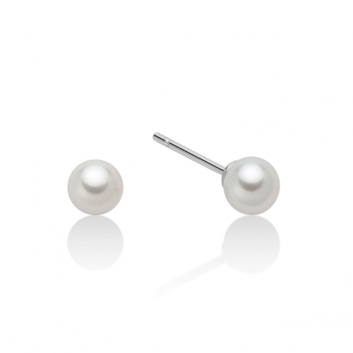 Miluna Damen-Ohrringe Perlen PPN455BMV3