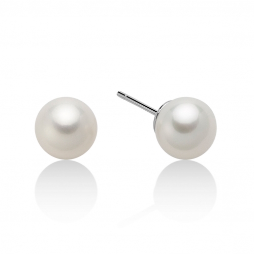 Miluna Damen-Ohrringe Perlen PPN758BMV3