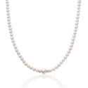 Miluna Women&#39;s Necklace Pearls PCL6316