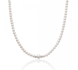 Miluna Women&#39;s Necklace Pearls PCL6316