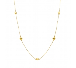 Damen-Halskette aus 9-karätigem Gelbgold GL-SON263670
