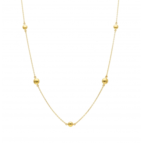9 KT Yellow Gold Women&#39;s Necklace GL-SON263670