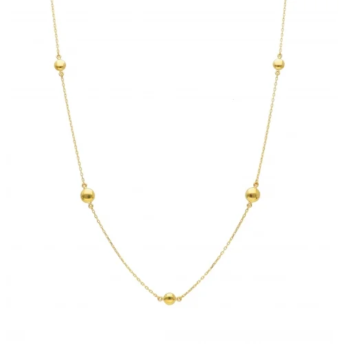 9 KT Yellow Gold Women&#39;s Necklace GL-SON263670