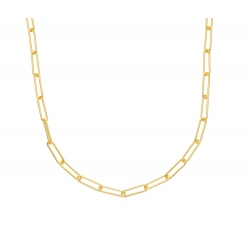 9 KT Yellow Gold Women&#39;s Necklace GL-SON9MCA029GG40