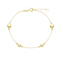 Damenarmband aus 9-karätigem Gelbgold GL-SON263671