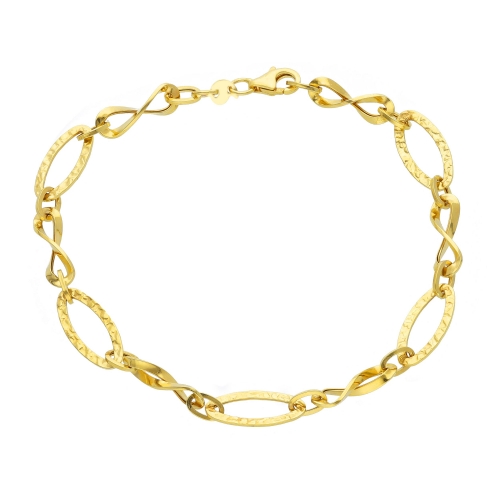 Damenarmband aus 9 KT Gelbgold GL-SON177795