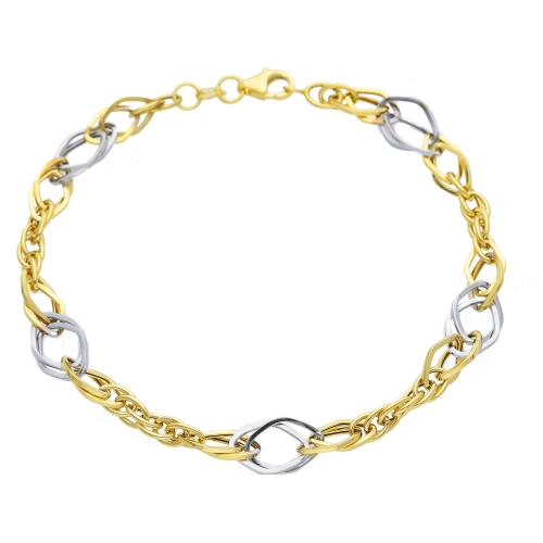 Damenarmband aus Weißgold 9 KT GL-SON224031