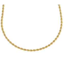 9 KT Yellow Gold Women&#39;s Necklace GL-SON9VCL050GG45