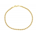 9 KT Yellow Gold Women&#39;s Bracelet GL-SON9VCL050GG18