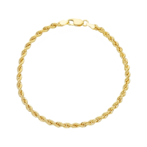 9 KT Yellow Gold Women&#39;s Bracelet GL-SON9VCL060GG18