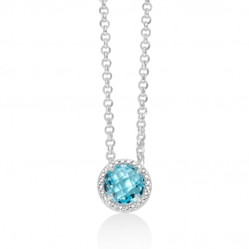 Miluna Gemma del Cielo Damenhalskette CLD4362