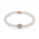 Miluna Women&#39;s Bracelet Pearls PBR3500R-TPZ