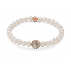 Miluna Women&#39;s Bracelet Pearls PBR3500R-TPZ