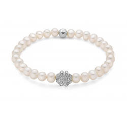 Miluna Damenarmband Perlen PBR3501-TPZ