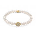 Miluna Women&#39;s Bracelet Pearls PBR3501G-TPZ
