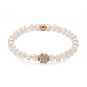 Miluna Women&#39;s Bracelet Pearls PBR3501R-TPZ