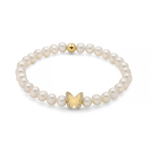 Miluna Women&#39;s Bracelet Pearls PBR3502G-TPZ