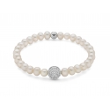 Miluna Damenarmband Perlen PBR3504-TPZ