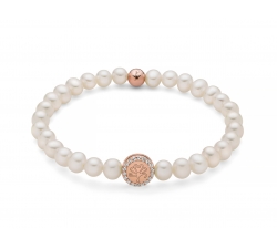 Miluna Women&#39;s Bracelet Pearls PBR3504R-TPZ