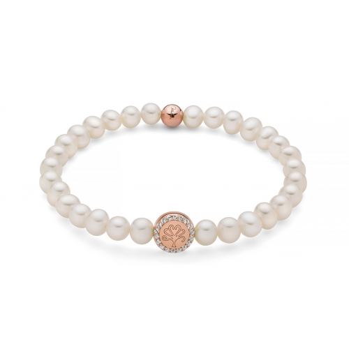 Miluna Women&#39;s Bracelet Pearls PBR3504R-TPZ