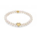 Miluna Women&#39;s Bracelet Pearls PBR3505G-TPZ