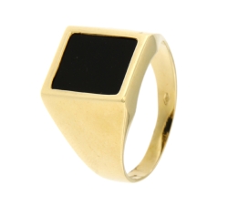 9 KT Yellow Gold Men&#39;s Ring GL-SON193999