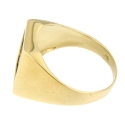 9 KT Yellow Gold Men&#39;s Ring GL-SON193999