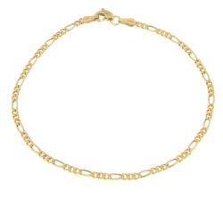 9 KT Yellow Gold Men&#39;s Bracelet GL-SON9VFD060GG19