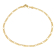 9 KT Yellow Gold Men's Bracelet GL-SON9VFD060GG19