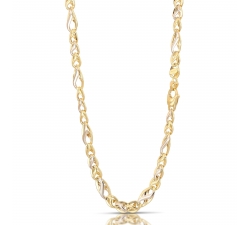 Collana Uomo in Oro Giallo e Bianco 803321712131