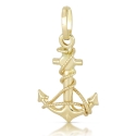 Anchor Pendant Yellow Gold GL101378