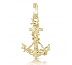 Anchor Pendant Yellow Gold GL101378