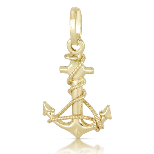 Anchor Pendant Yellow Gold GL101378