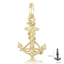 Anchor Pendant Yellow Gold GL101378