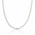 Miluna Women&#39;s Necklace Pearls PCL6315