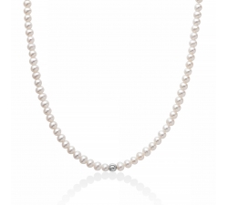 Miluna Women&#39;s Necklace Pearls PCL6315