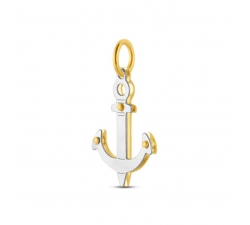 Stroili L&#39;homme Or Pendant in White Yellow Gold 1412916