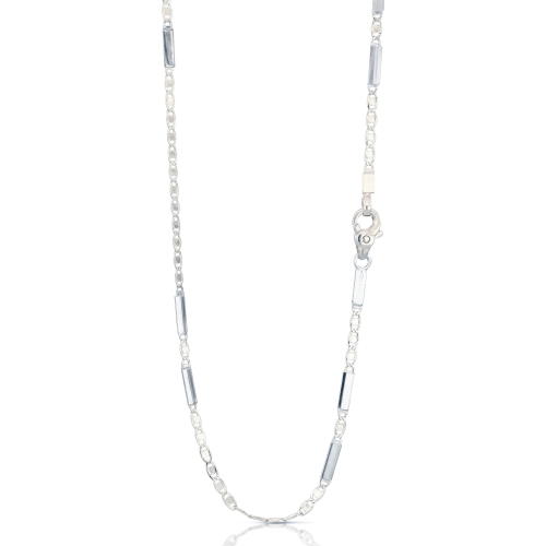 White Gold Men&#39;s Necklace 803321735556