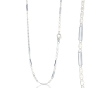 White Gold Men&#39;s Necklace 803321735556