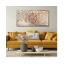 Pannello in legno Il Fiore della Vita Acca Argenti QD.140 cm 40x80