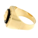 Yellow Gold Men&#39;s Ring GL101388