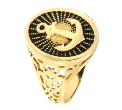 Anello Uomo Oro Giallo GL101389