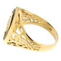 Men&#39;s Yellow Gold Ring GL101389