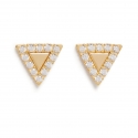 Valentina Ferragni Studio Luce Gold earrings DVF-OR-LO14